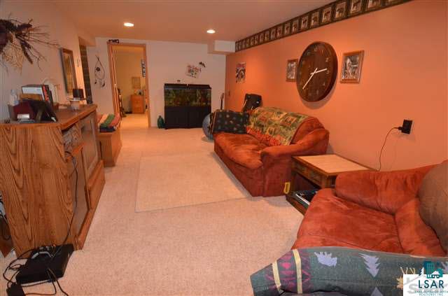6670 County Rd F Lake Nebagamon, WI 54849 - Photo 14 of 25 Family Room in Basement