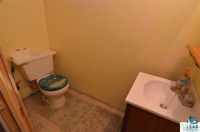 6670 County Rd F Lake Nebagamon, WI 54849 - Photo 19 of 25 Half Bath in Basement