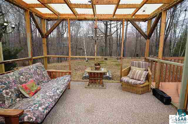 6670 County Rd F Lake Nebagamon, WI 54849 - Photo 20 of 25 Screen Porch