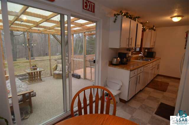 6670 County Rd F Lake Nebagamon, WI 54849 - Photo 4 of 25 Dining-Kitchen