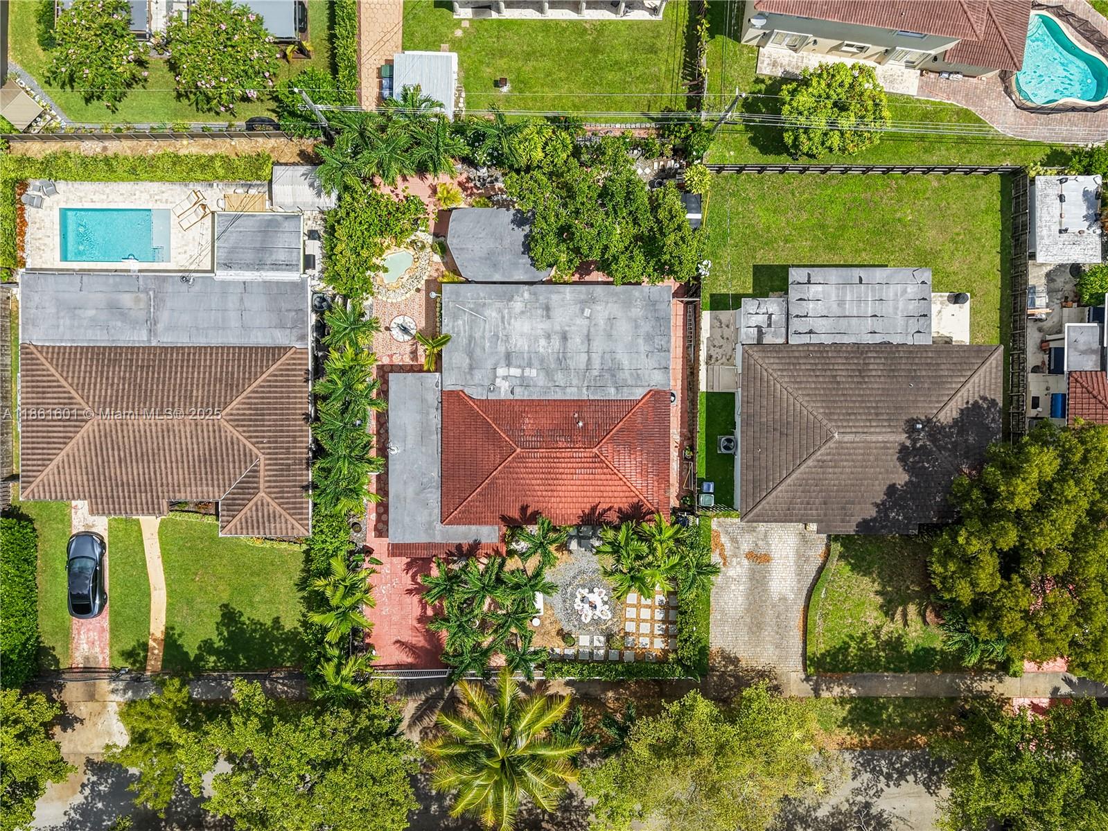 6101 Southwest 13th Terrace West Miami, FL 33144 - Photo 42 of 47 an aerial view of a house