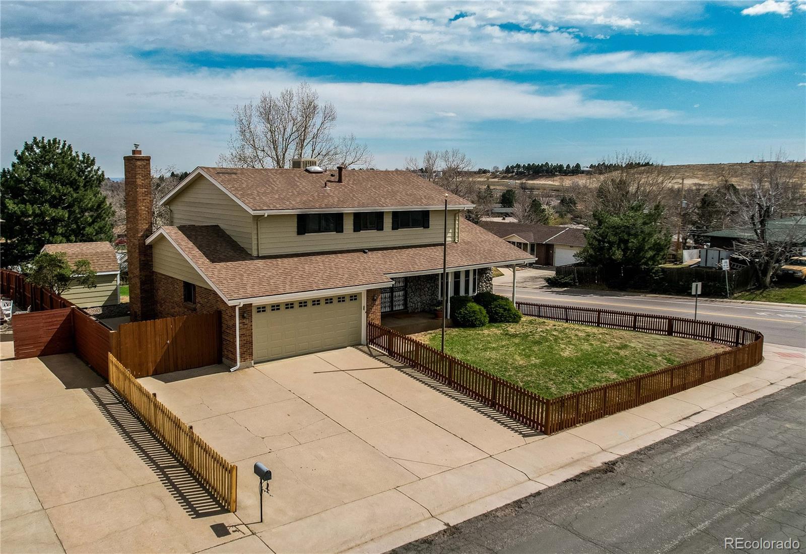 806 Cole Street Golden, CO 80401 - Photo 1 of 36 a view of a house with roof and sitting space