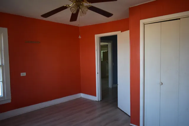 wooden floor in an empty room