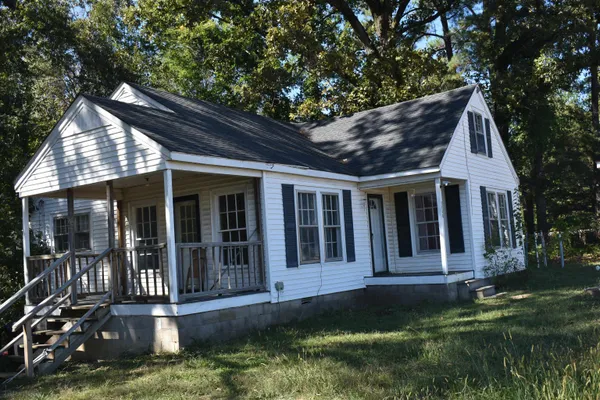 front view of house with a yard