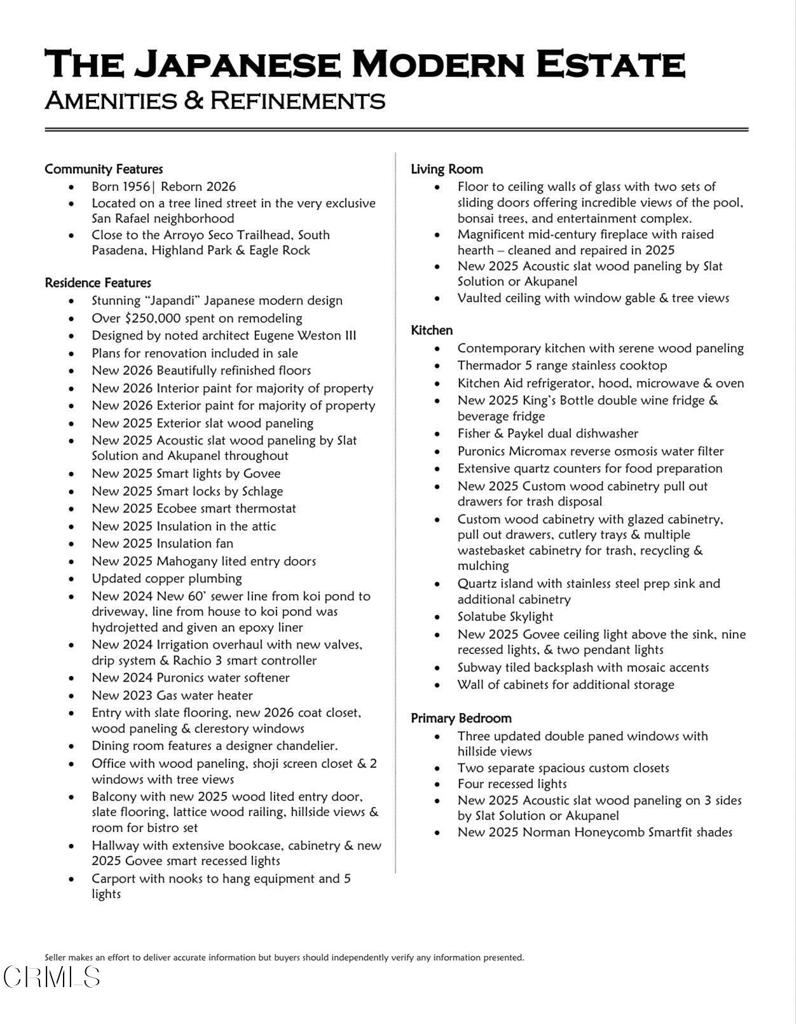 760 Laguna Road Pasadena, CA 91105 - Photo 36 of 40 Amenities 1