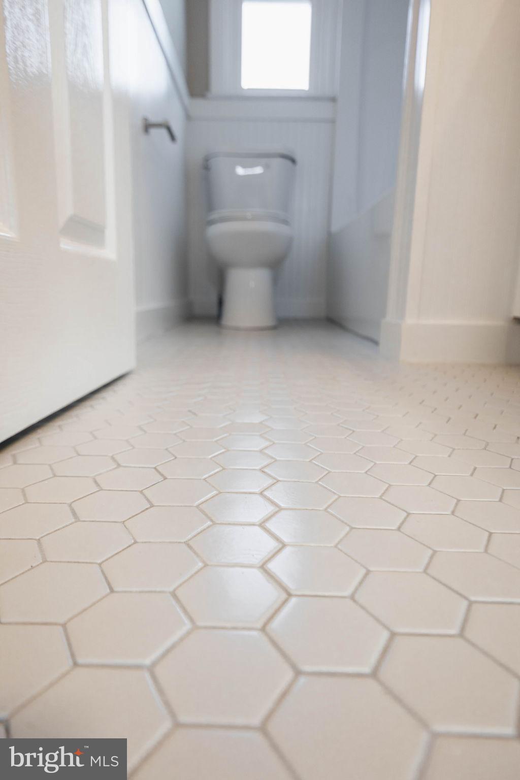 155 North Hazel Street Manheim, PA 17545 - Photo 14 of 25 Elegant hexagonal tiles in a serene space.