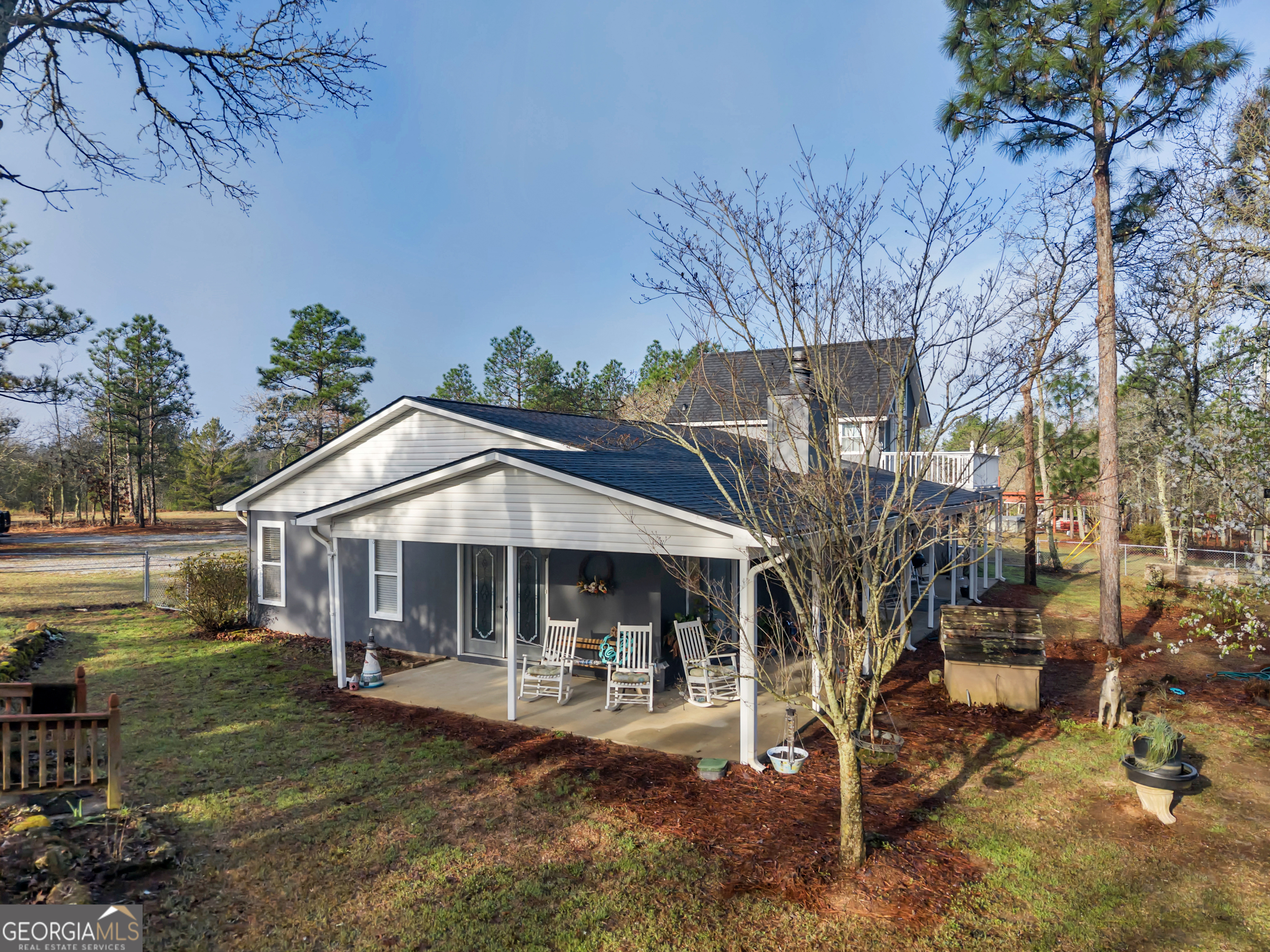 271 Dr Brooks Road Box Springs, GA 31801 - Photo 18 of 63 a view of a house with backyard porch and sitting area
