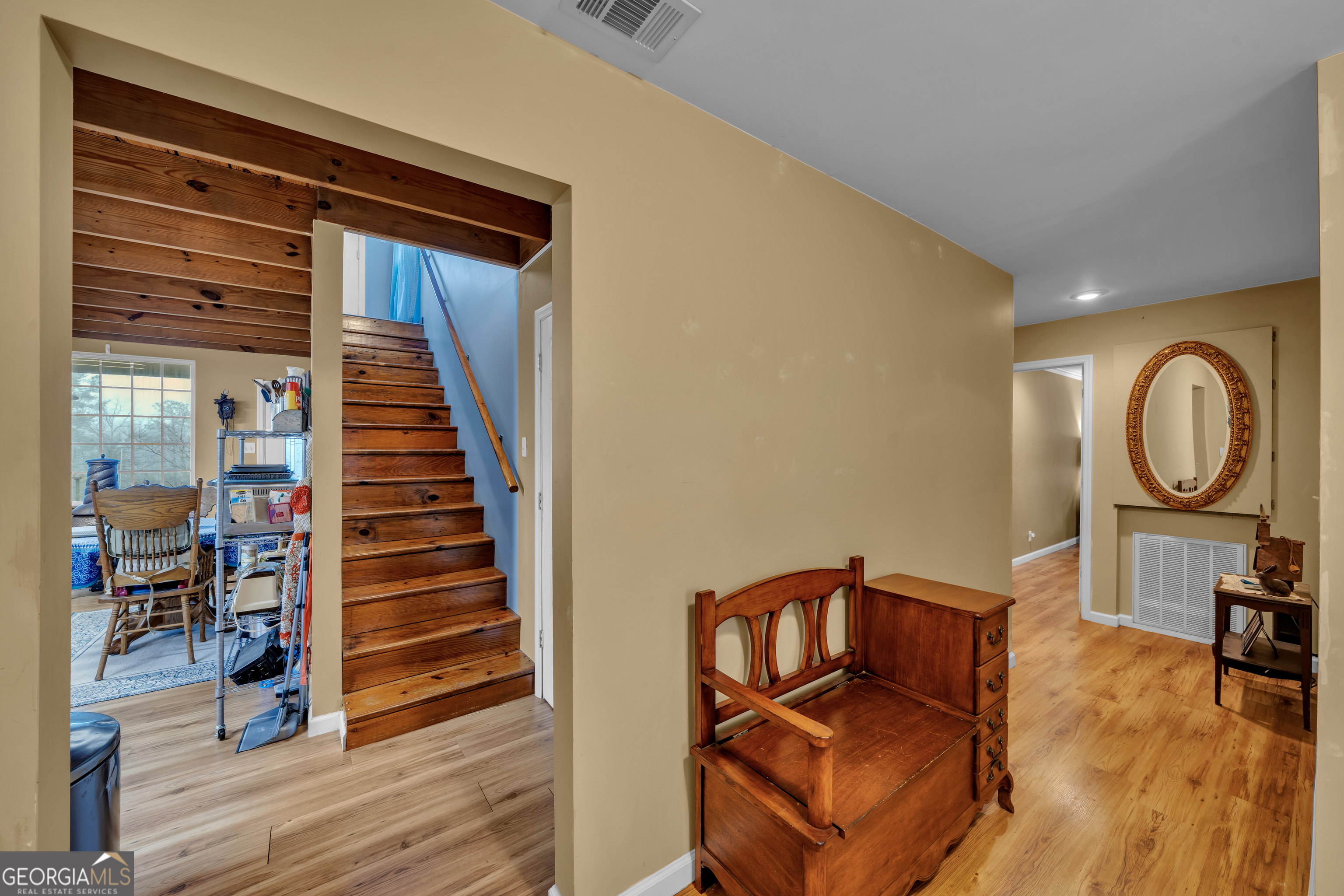 271 Dr Brooks Road Box Springs, GA 31801 - Photo 24 of 63 a view of a livingroom with furniture and wooden floor