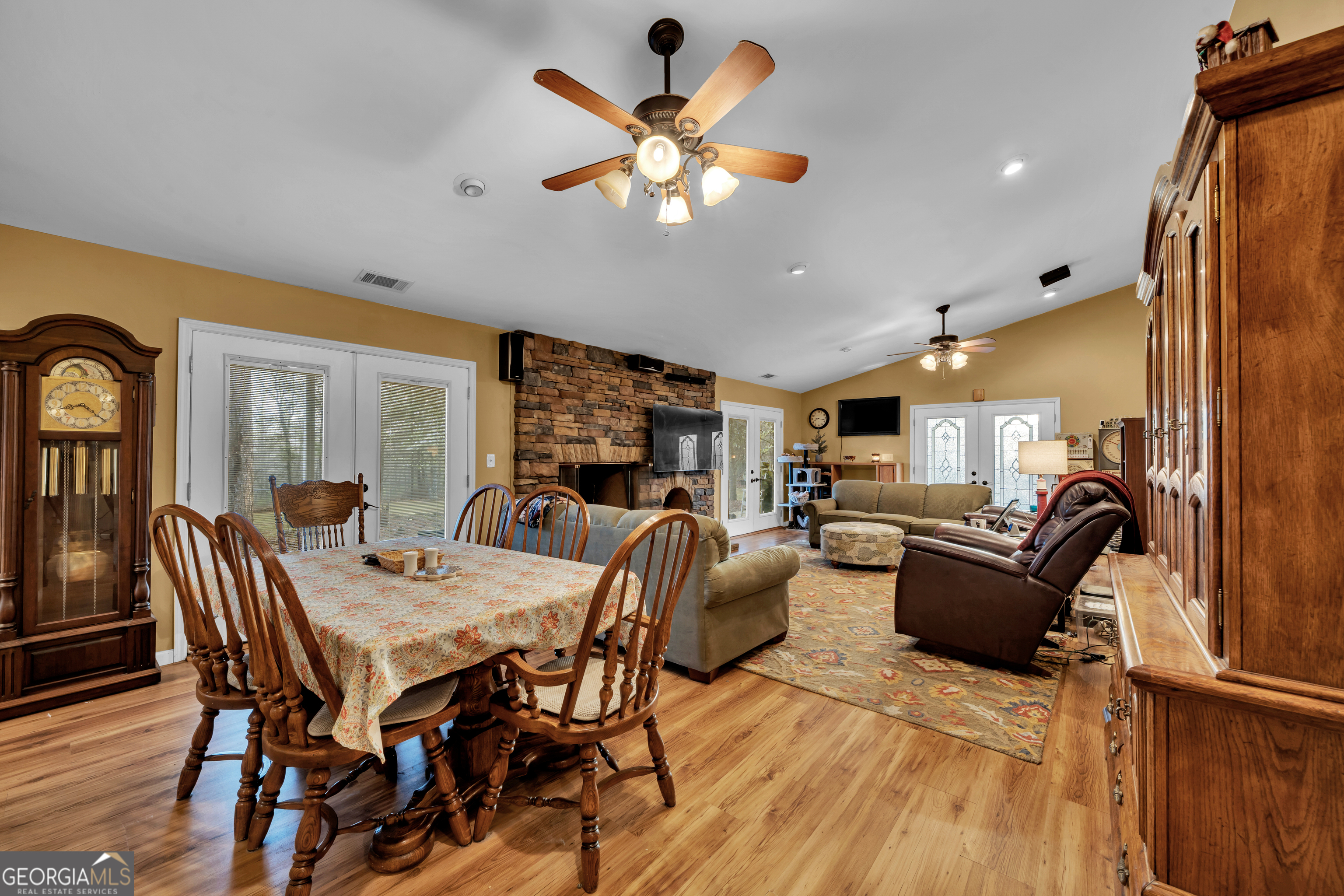 271 Dr Brooks Road Box Springs, GA 31801 - Photo 31 of 63 a view of a dining room with furniture window and wooden floor
