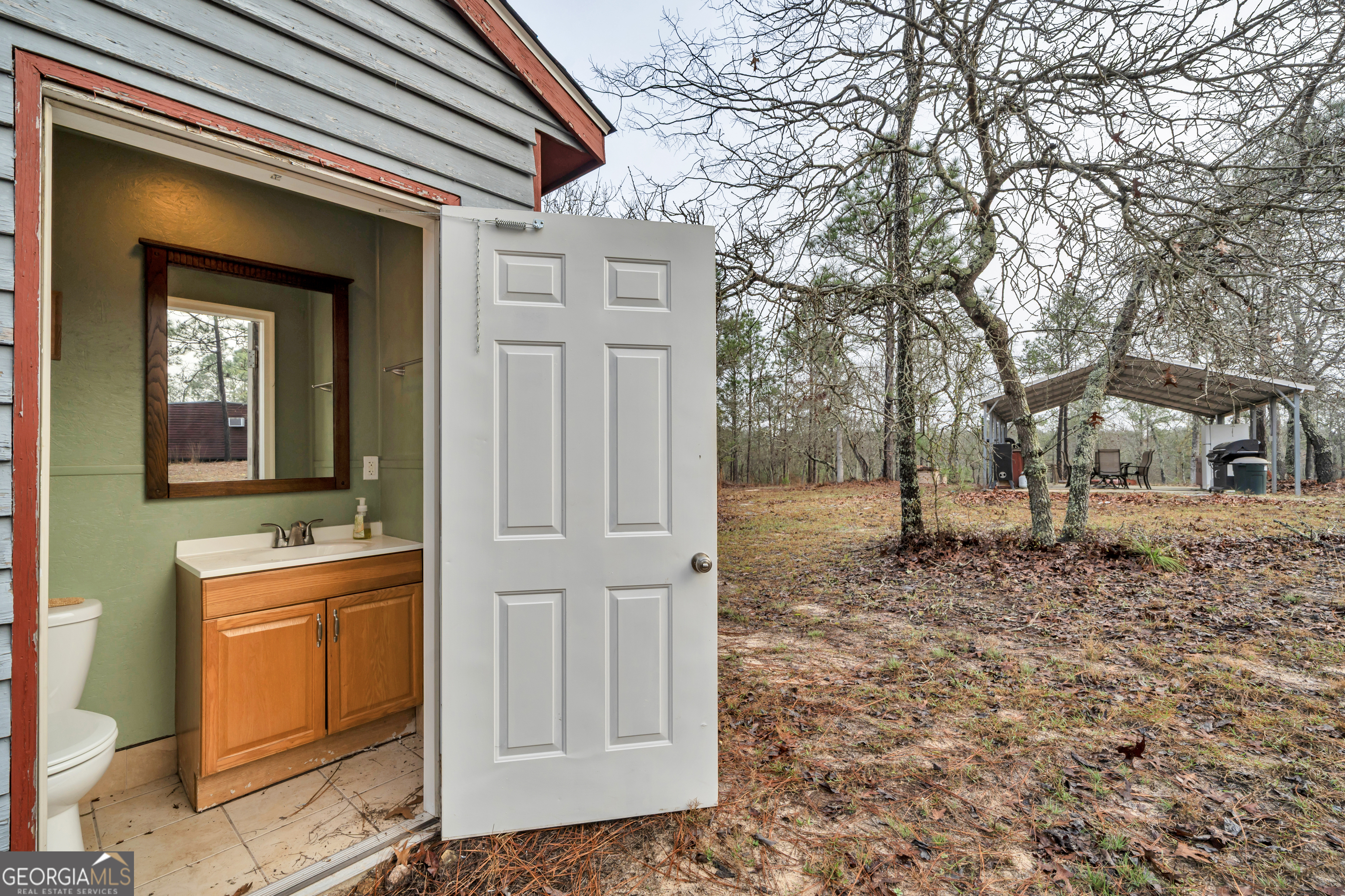 271 Dr Brooks Road Box Springs, GA 31801 - Photo 54 of 63 a front view of a house with a yard
