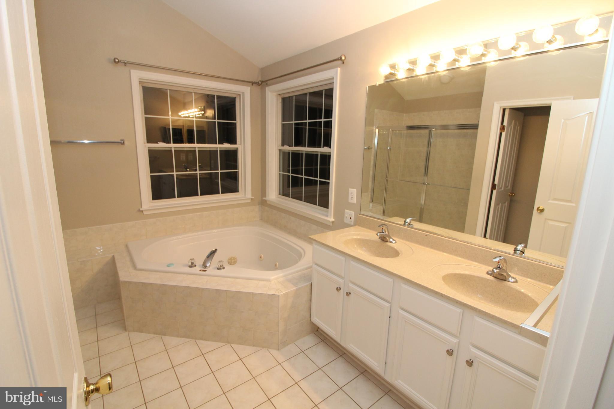 12990 Pintail Road Woodbridge, VA 22192 - Photo 16 of 37 Primary Bath With Jetted Tub