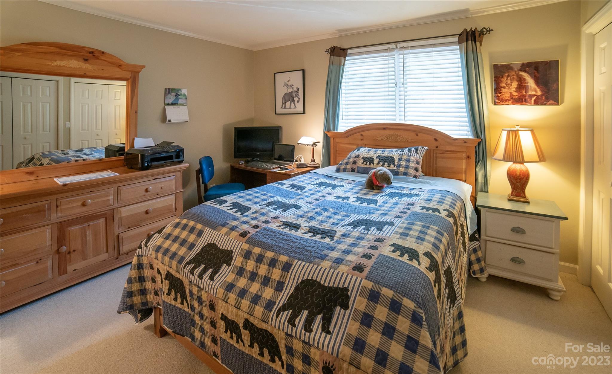 309 Victory Trail Morganton, NC 28655 - Photo 14 of 24 a bedroom with a bed and a dresser