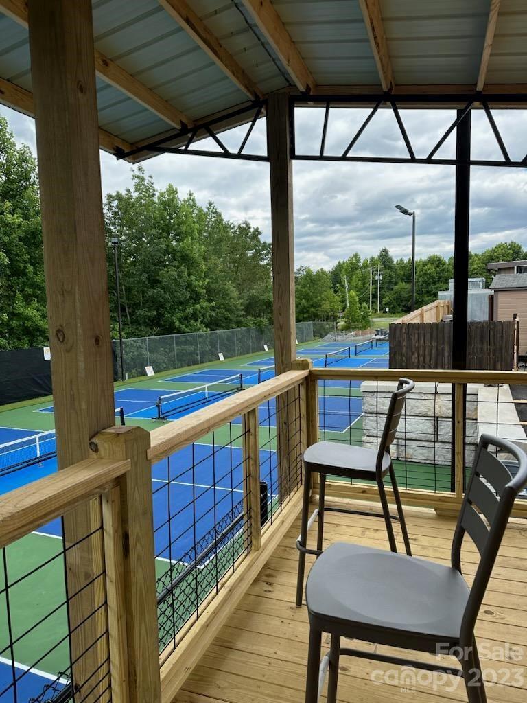 309 Victory Trail Morganton, NC 28655 - Photo 24 of 24 a view of a chairs and table in the balcony