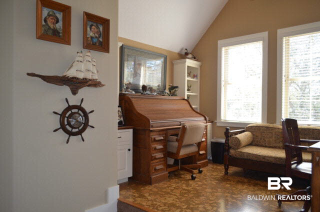 8919 Red Fish Pt Road Lillian, AL 36549 - Photo 28 of 46 Spacious office and/or craft area. This area is situated between the 2nd and 3rd bedrooms. Beautiful views from this 2nd floor.