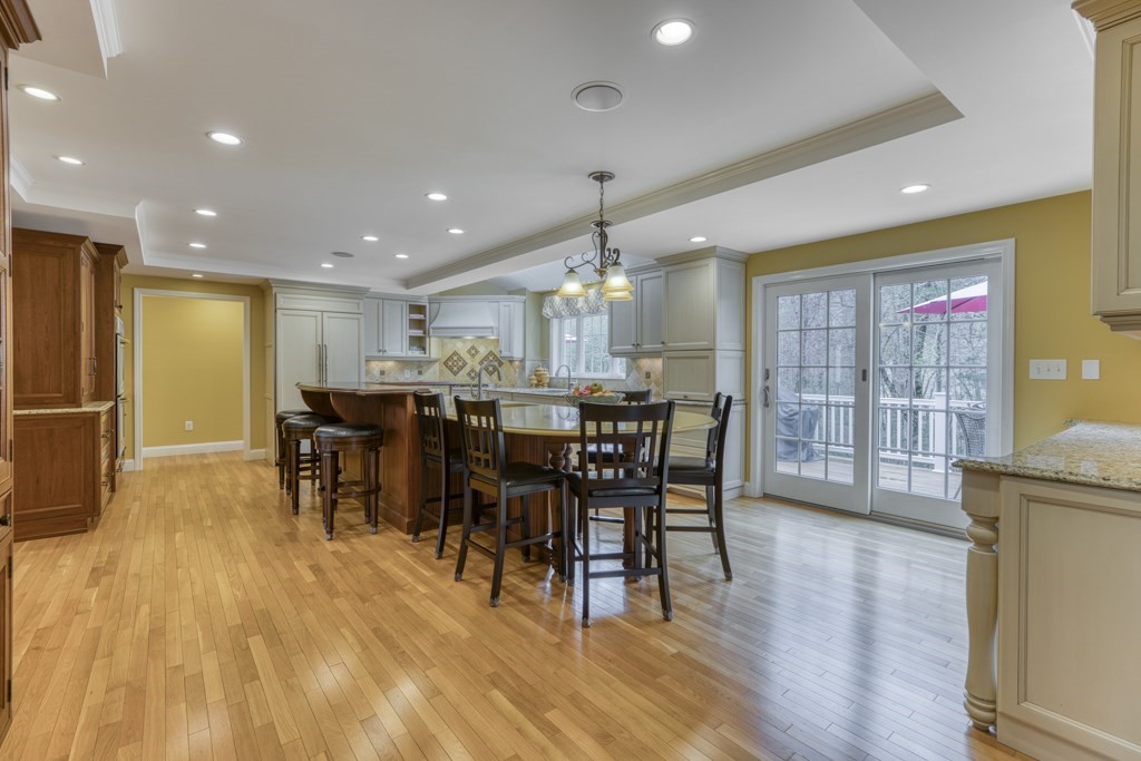 25 Baldpate Road Boxford, MA 01921 - Photo 14 of 42 a view of a dining area with furniture window and wooden floor