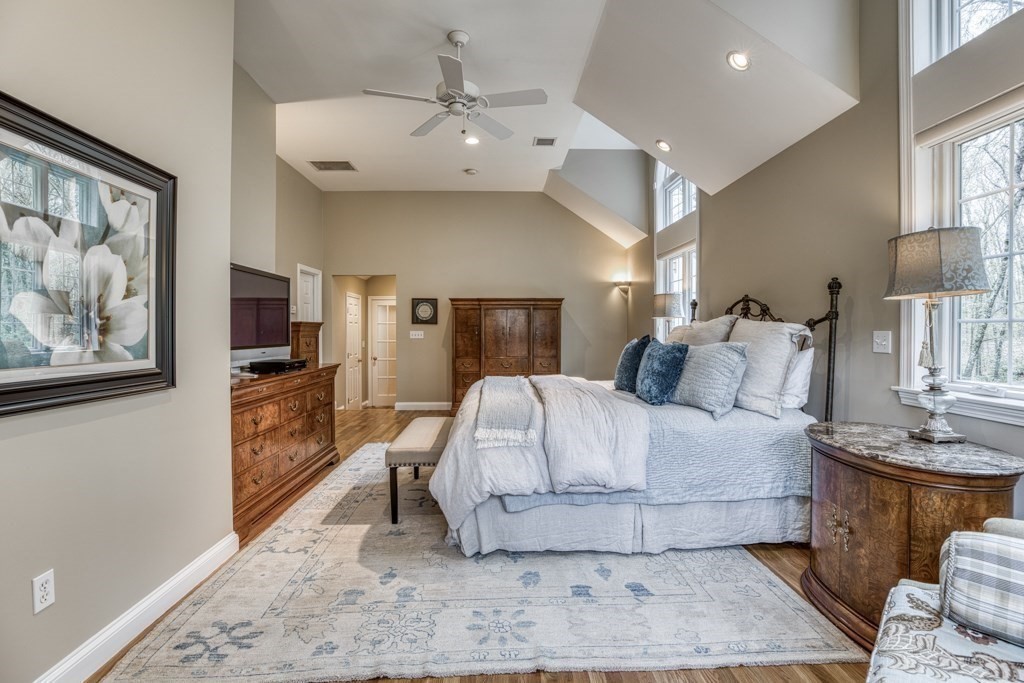 25 Baldpate Road Boxford, MA 01921 - Photo 23 of 42 a large white bed in a white room