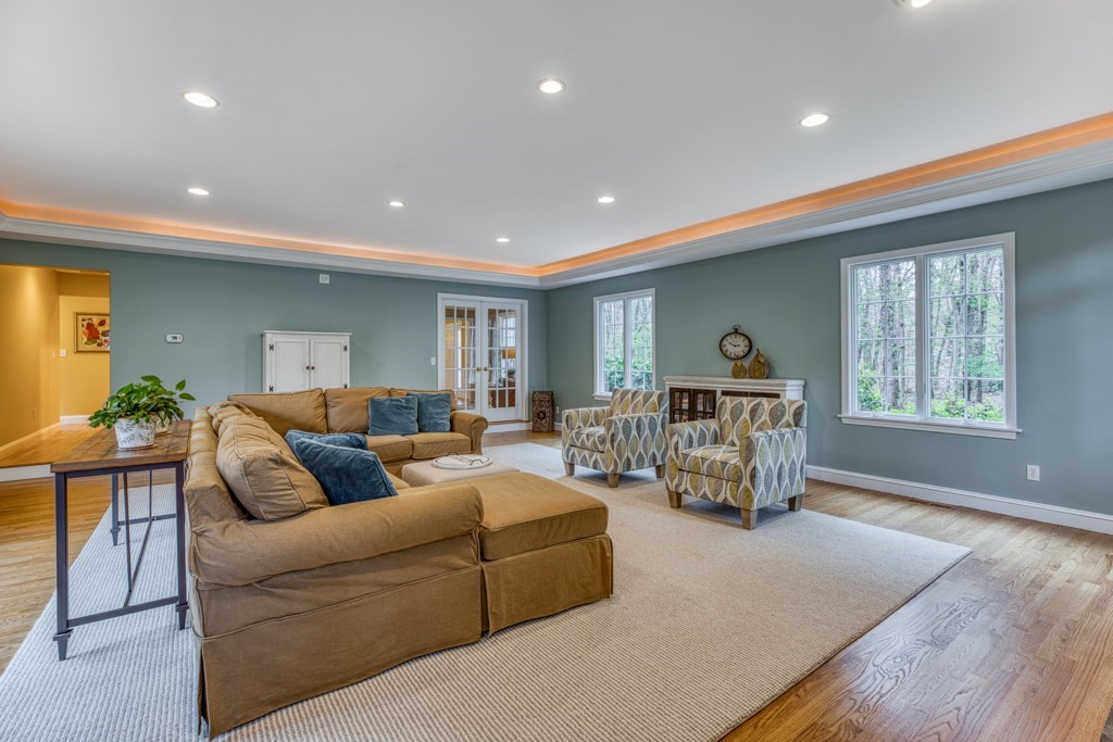 25 Baldpate Road Boxford, MA 01921 - Photo 7 of 42 a living room with furniture and a window