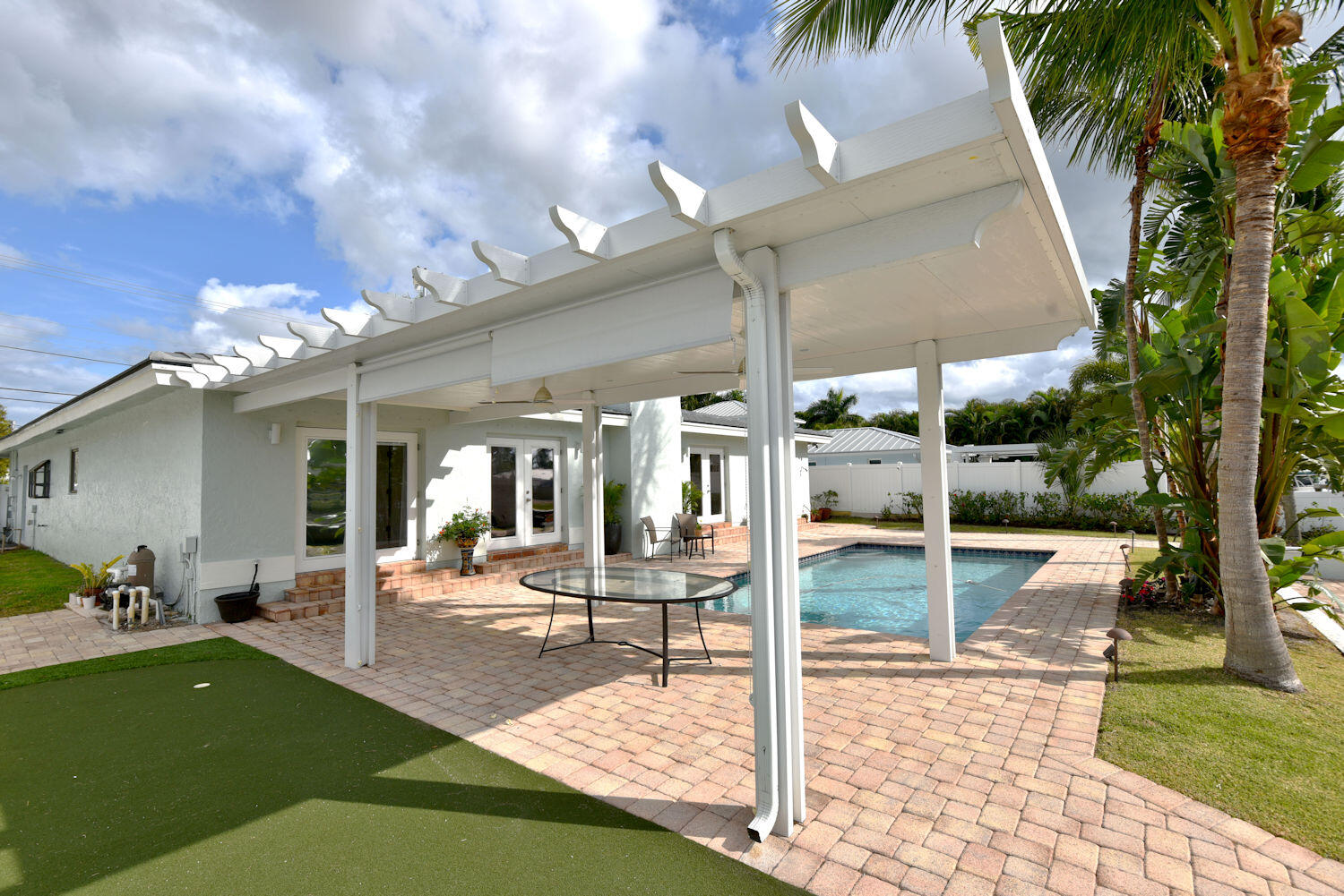 620 Lighthouse Drive North Palm Beach, FL 33408 - Photo 9 of 18 Covered Patio