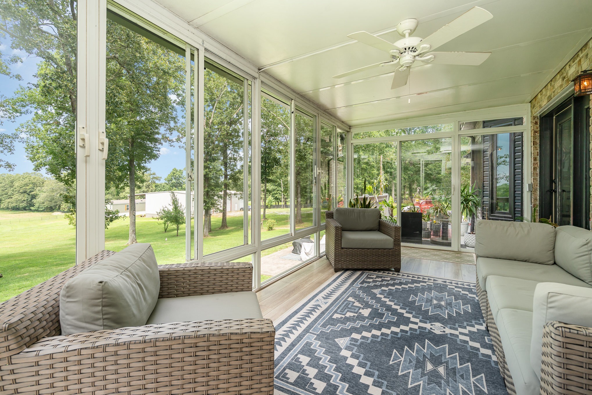 1640 Eno Road Dickson, TN 37055 - Photo 12 of 64 a living room with furniture and a large window