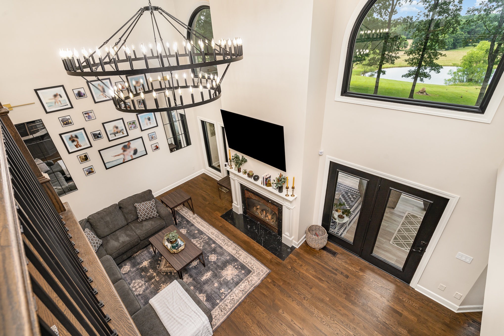 1640 Eno Road Dickson, TN 37055 - Photo 14 of 64 a view of a living room with furniture and a fireplace