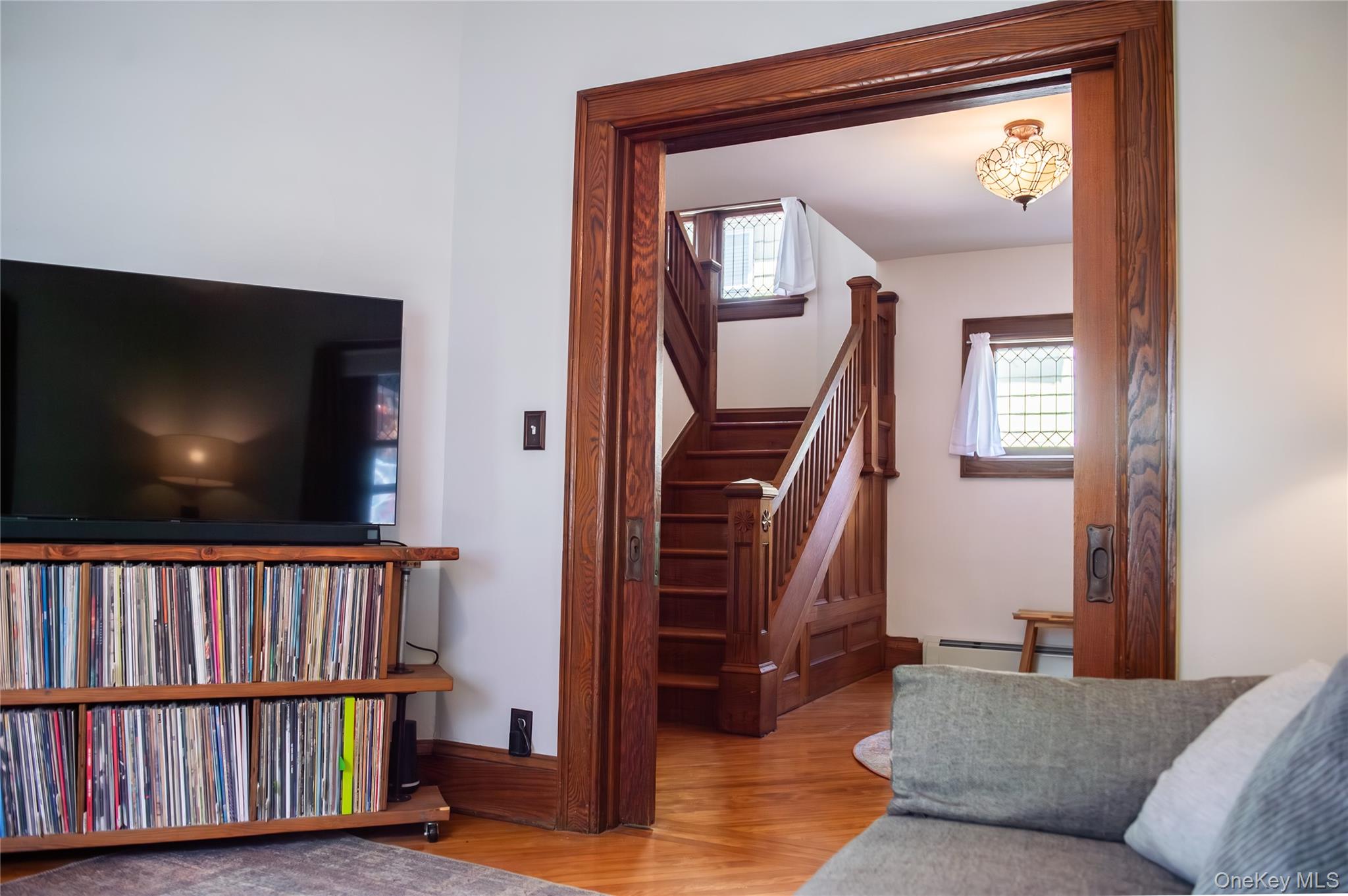350 Smith Street Peekskill, NY 10566 - Photo 9 of 32 a view of a livingroom with furniture and staircase