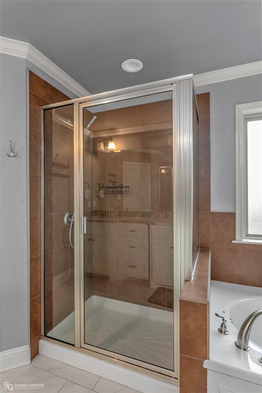 4917 Players Loop Blanchard, LA 71107 - Photo 24 of 31 a bathroom with a shower and a mirror