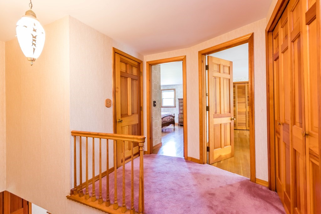 10 Dowd Avenue Wareham, MA 02571 - Photo 14 of 34 a view of a hallway with wooden floor and entryway