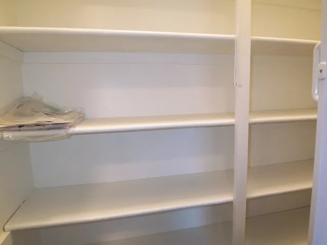 a close view of sink