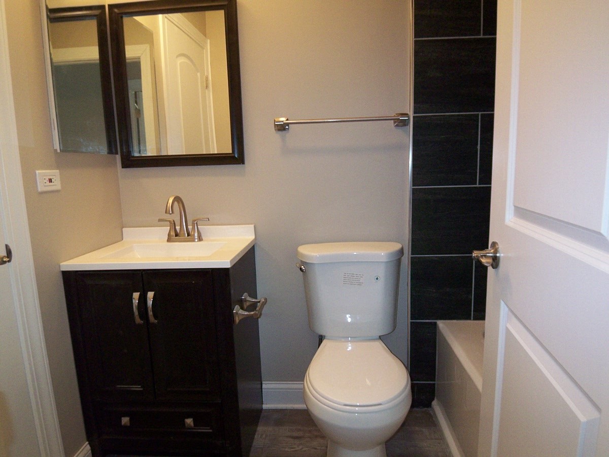 1517 7 Pines Road, Unit C2 Schaumburg, IL 60193 - Photo 20 of 34 a bathroom with a sink a toilet and shower