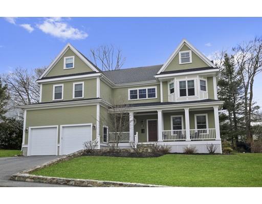 18 Colgate Road Needham, MA 02492 - Photo 1 of 23 a front view of a house with a garden