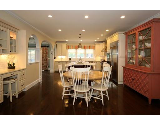 18 Colgate Road Needham, MA 02492 - Photo 7 of 23 a view of a dining room with furniture window and wooden floor