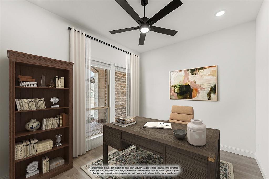 901 Split Oak Lane Anna, TX 75409 - Photo 8 of 31 a living room with furniture and a rug