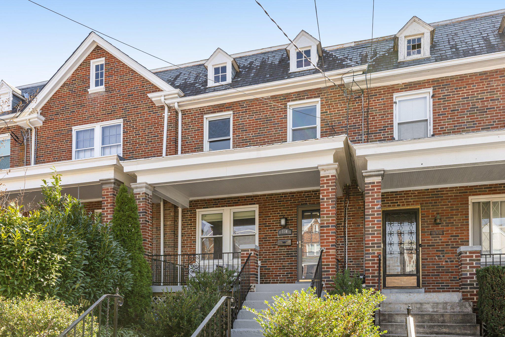 114 Madison Street Northwest Washington, DC 20011 - Photo 2 of 80 front view of a house