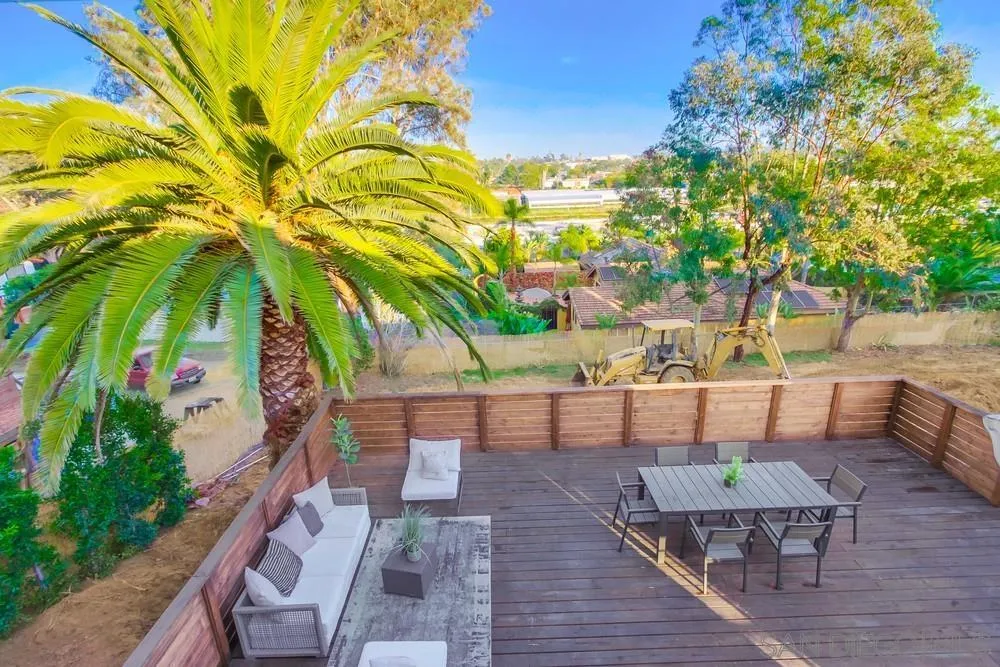 545 Ocean View Avenue Encinitas, CA 92024 - Photo 57 of 75 a view of a backyard with sitting area