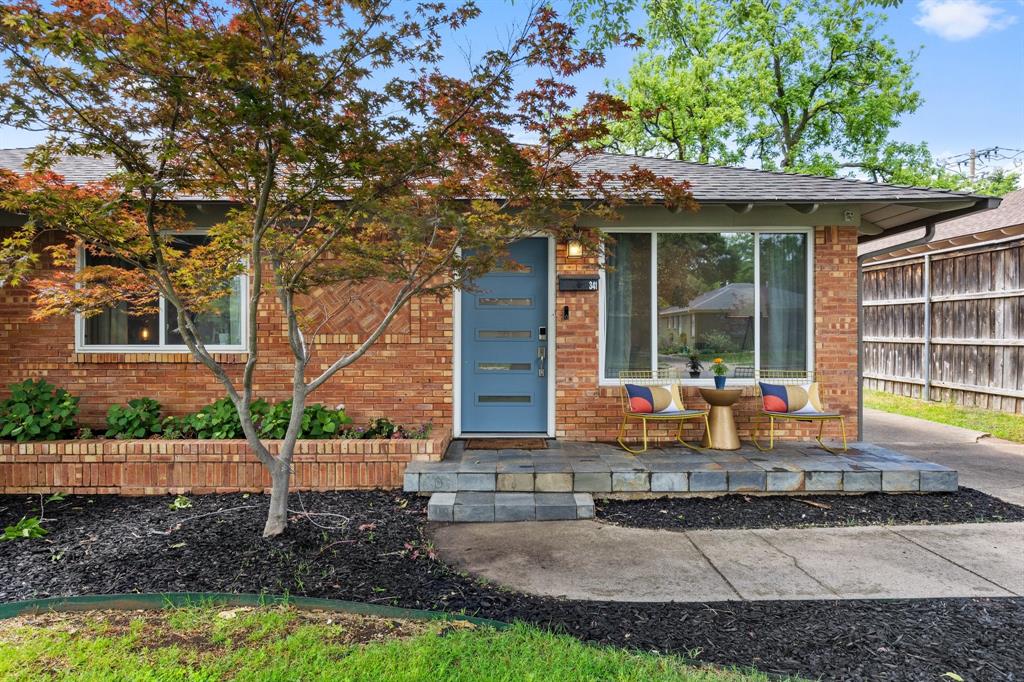 Exceptional 1,686 SF 3BR, 2BA home with 2 living areas and a 2-car detached garage in sought after Old Lake Highlands.