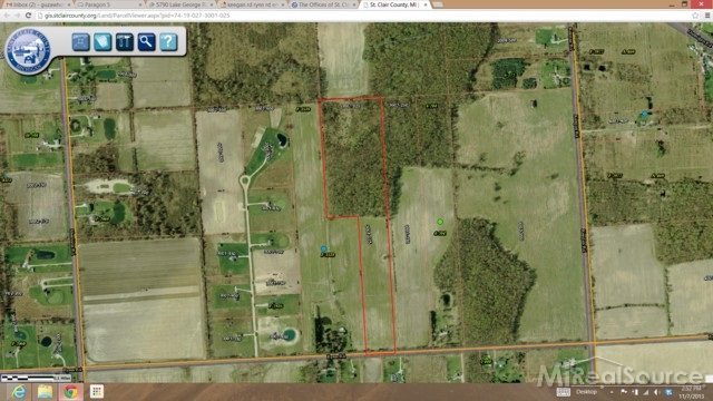 0 Rynn Road Emmett, MI 48022 - Photo 3 of 5 This is an aerial view of the property.