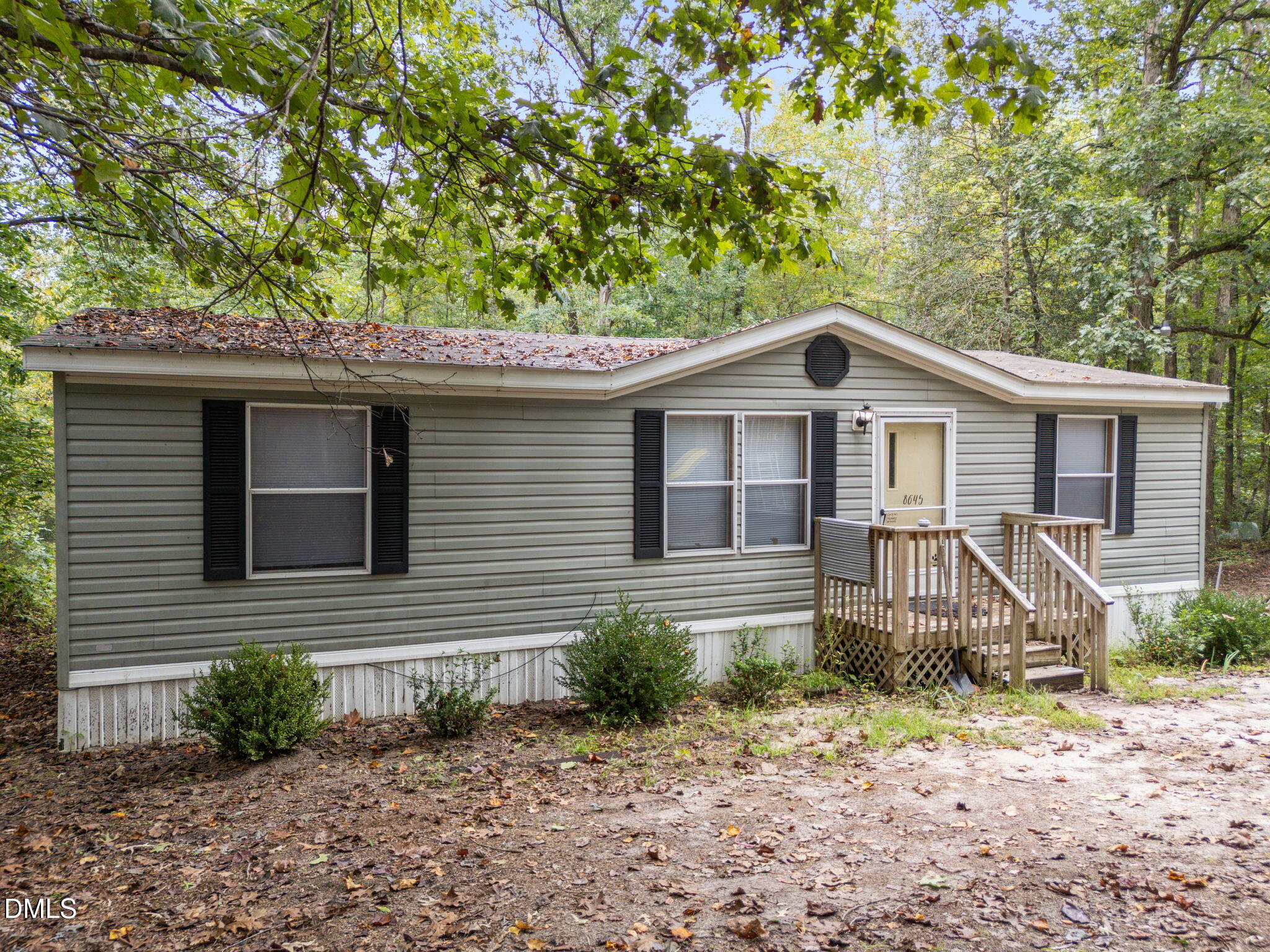 8641 Buffaloe Road Knightdale, NC 27545 - Photo 40 of 52 a front view of a house with garden