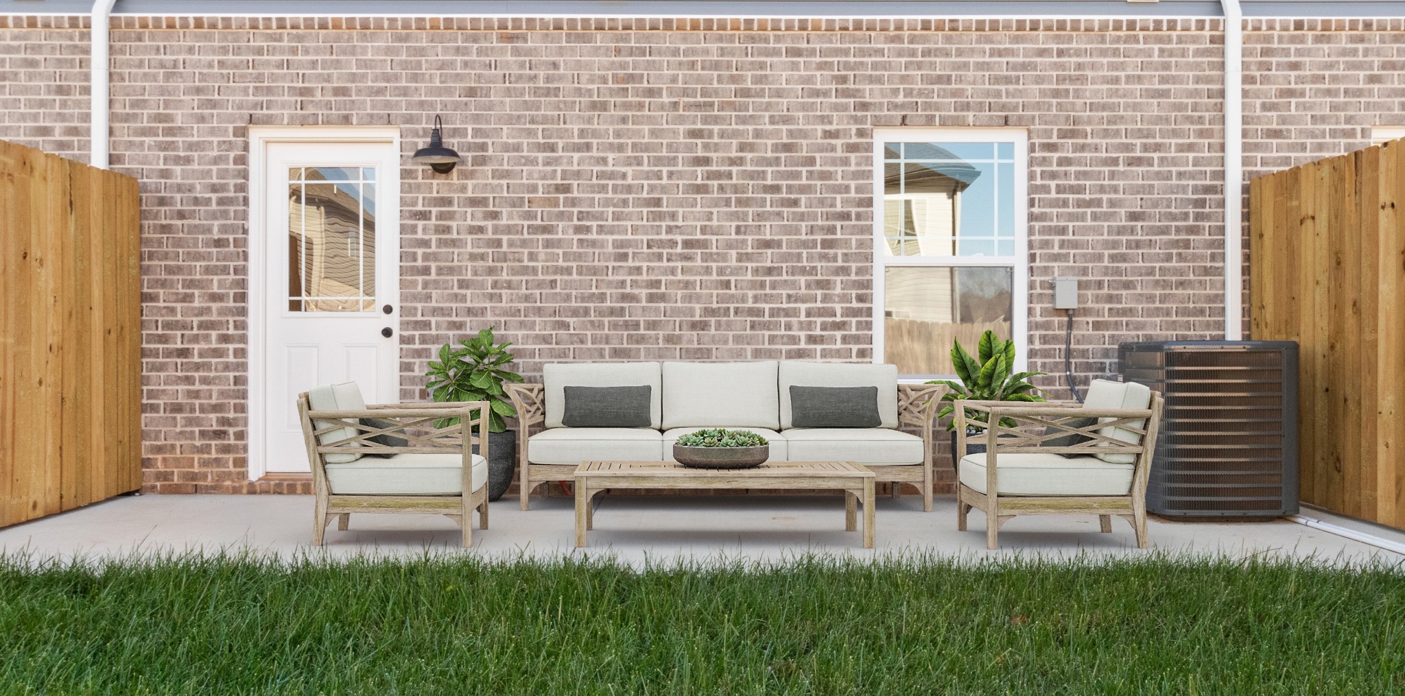 206 Fallow Drive Clarksville, TN 37040 - Photo 27 of 28 a view of a patio with couches chairs and a potted plant