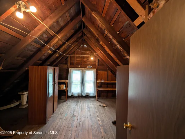 a room with gym equipment