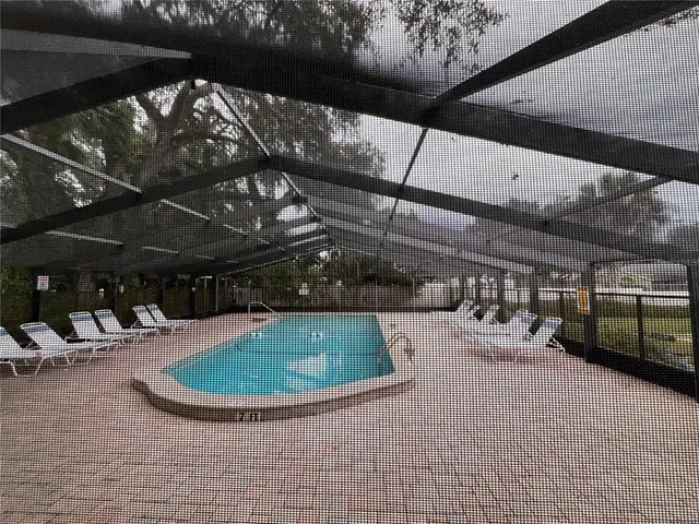 a view of backyard with green space