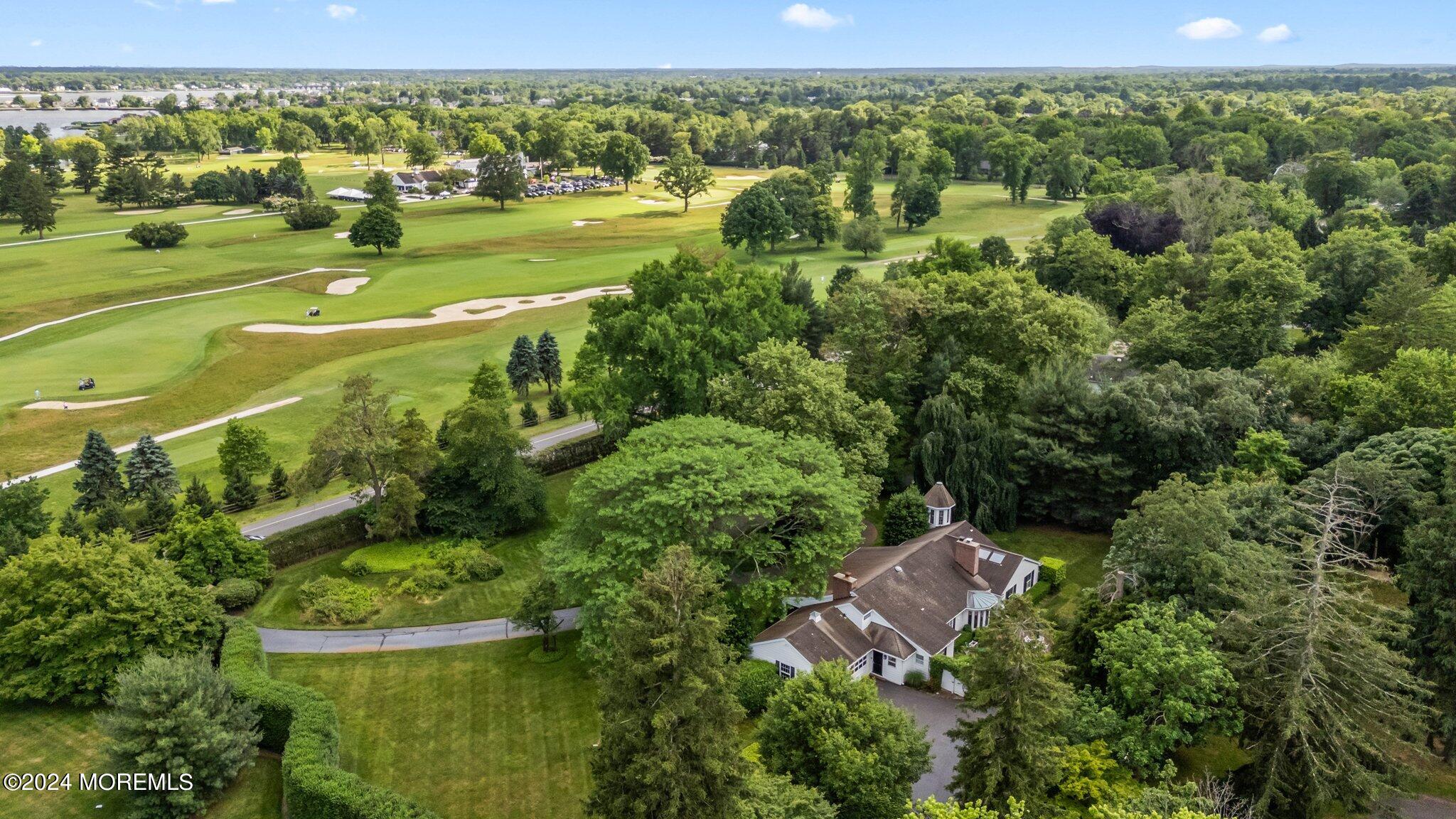 154 Rumson Road Rumson, NJ 07760 - Photo 35 of 38 an aerial view of residential houses with outdoor space and trees