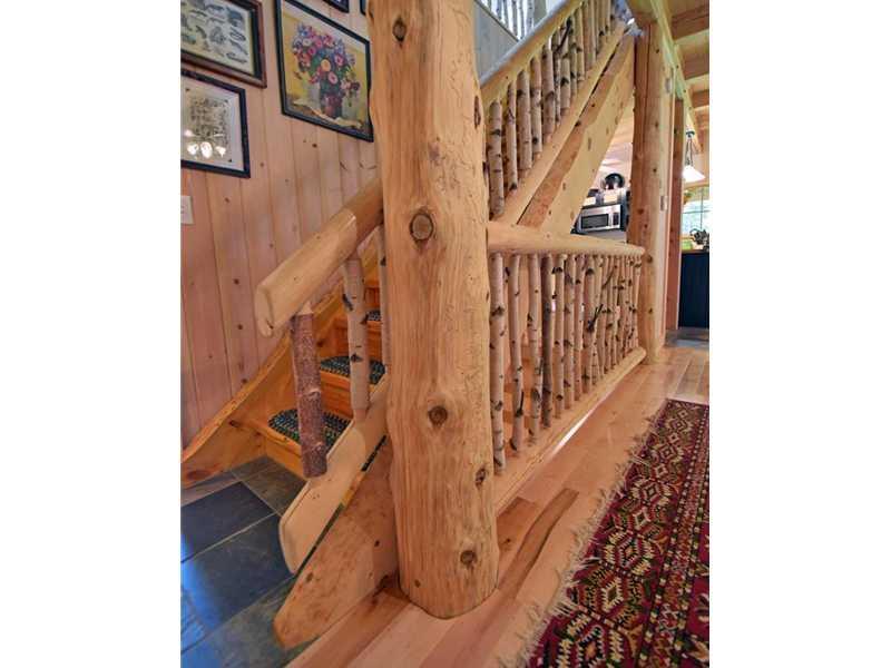 158 Tannery Brook Road Ellsworth, ME 04605 - Photo 29 of 35 Stairs/Stairway. Heading to the 2nd...