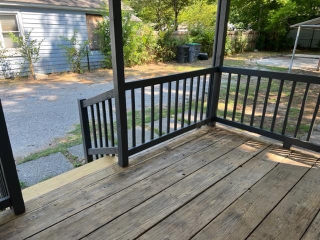 3786 Longfellow Road Memphis, TN 38108 - Photo 14 of 15 a view of balcony with wooden floor