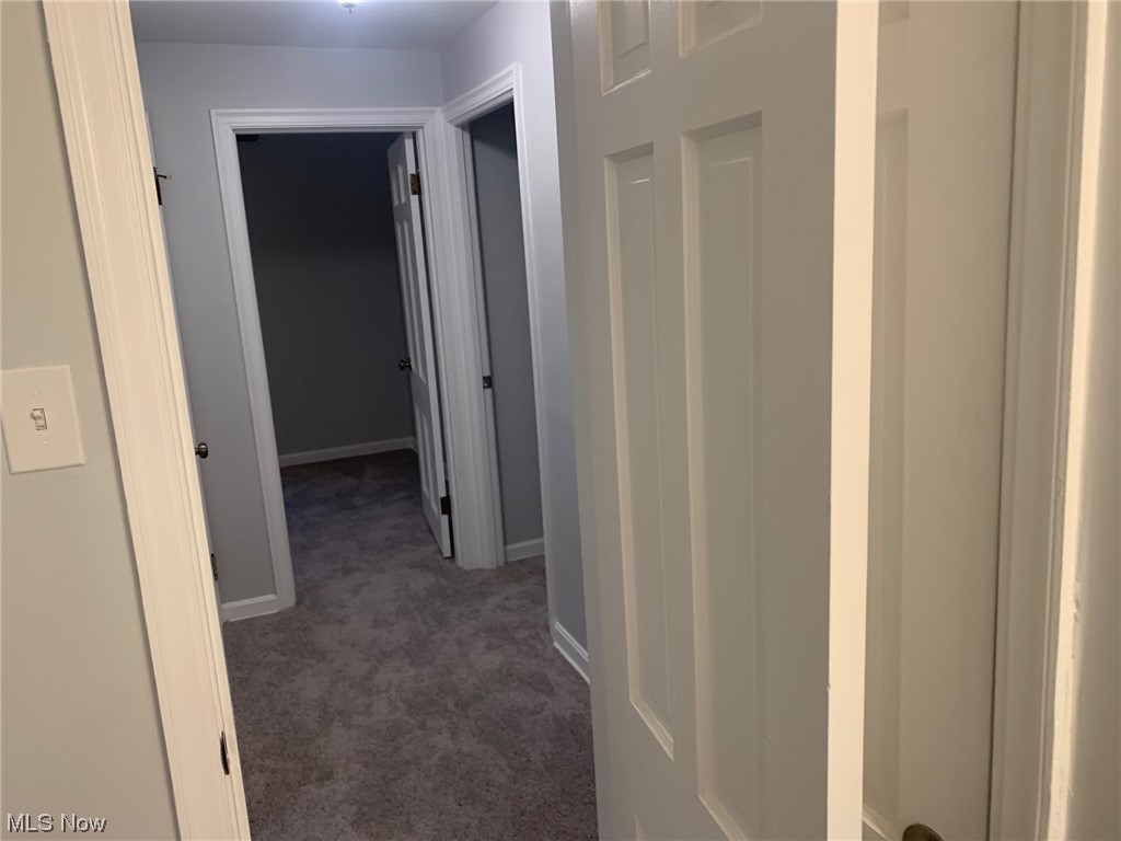 1456 Evanston Road Lyndhurst, OH 44124 - Photo 18 of 32 Hall with dark colored carpet