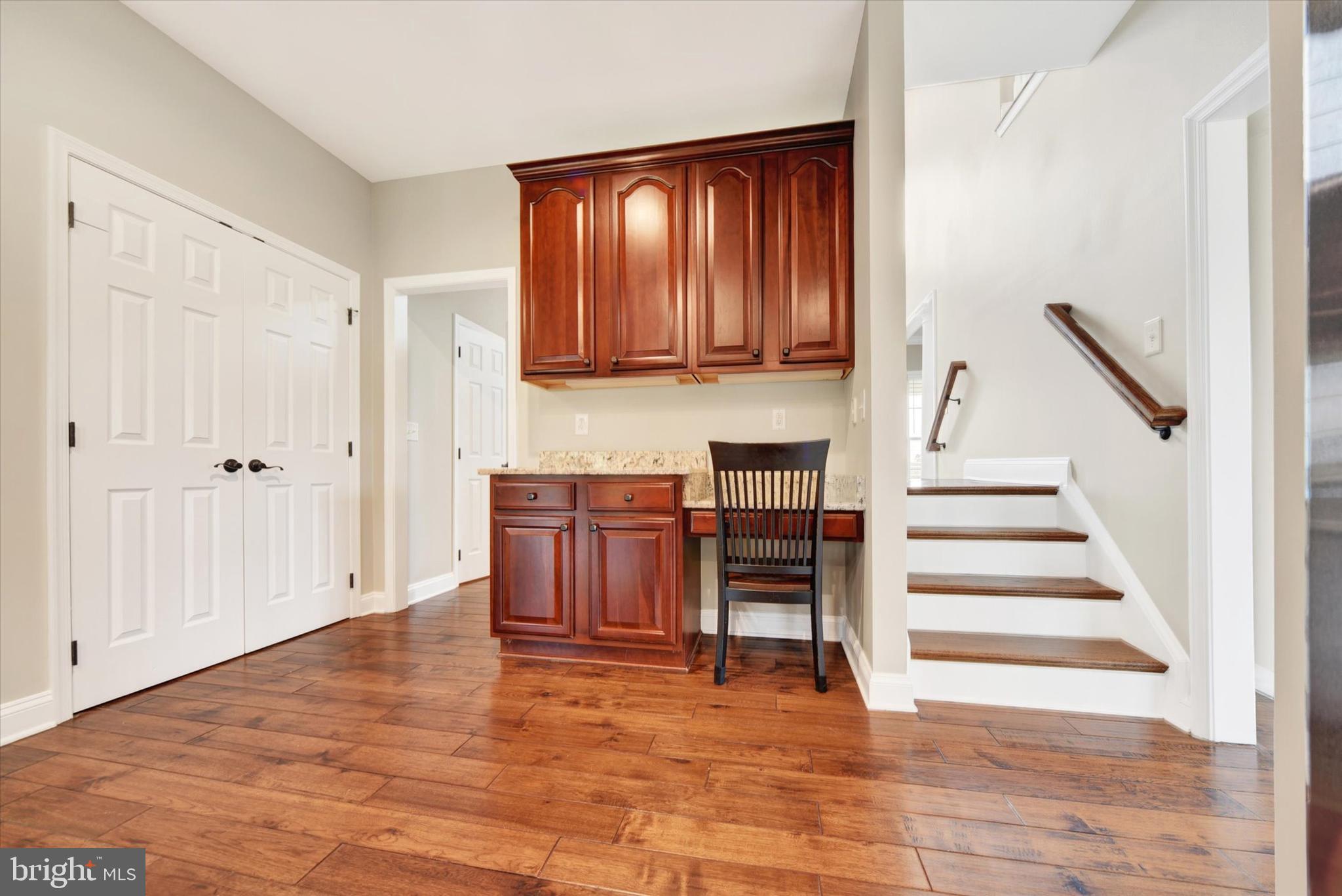 3554 Ady Road Street, MD 21154 - Photo 13 of 62 Kitchen - desk with stairs to upper level