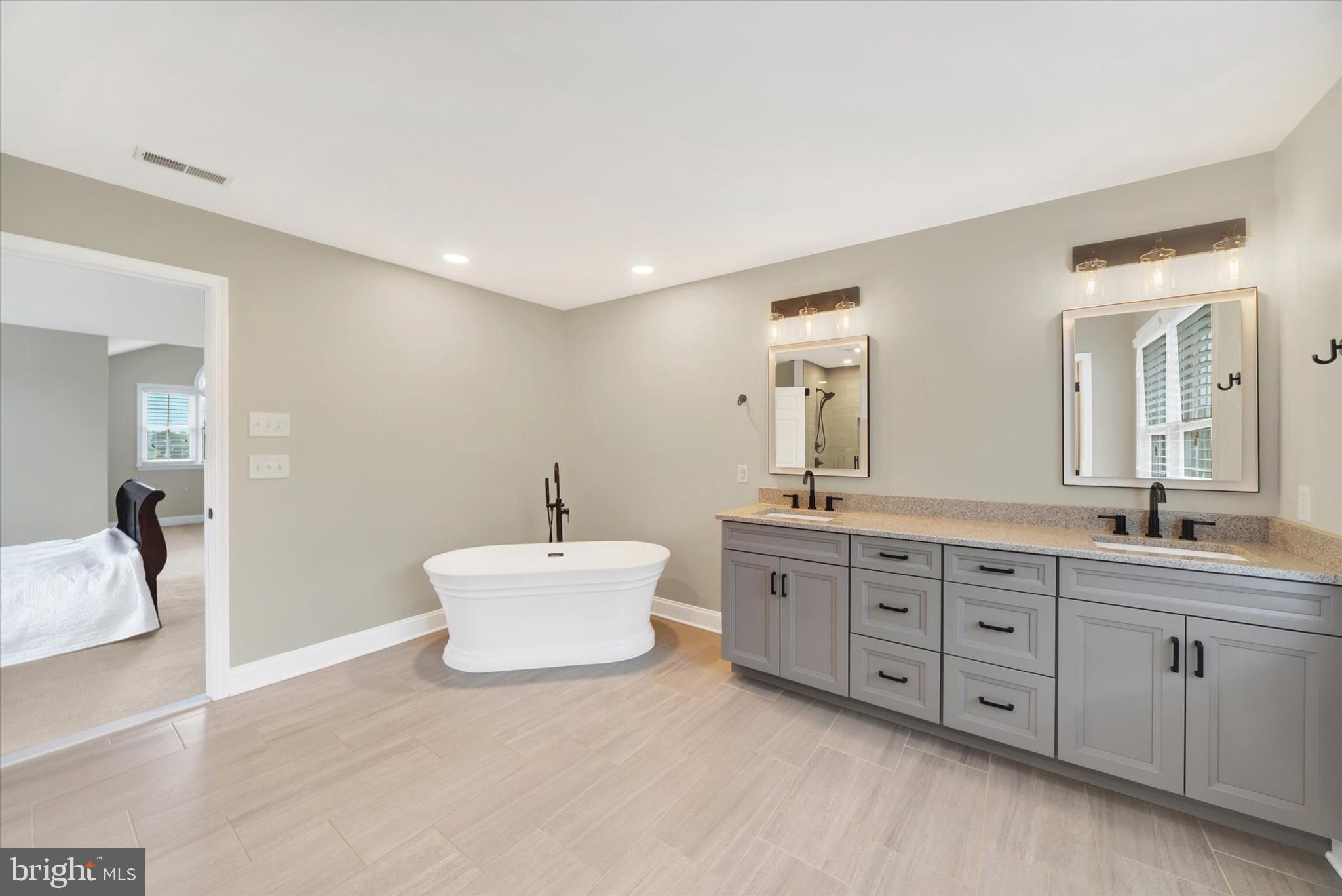 3554 Ady Road Street, MD 21154 - Photo 24 of 62 Double vanity w/ dimmable mirrors