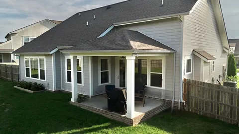 a view of house with front door