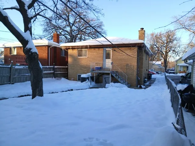 a view of a house with a patio