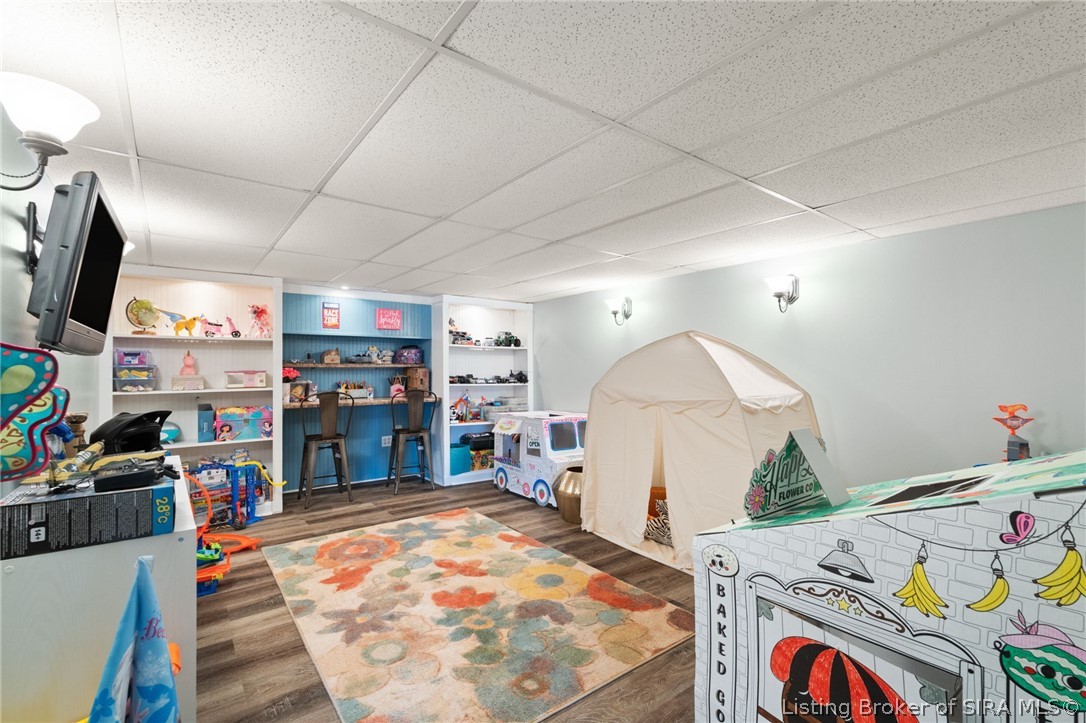 1236 Walts Road Georgetown, IN 47122 - Photo 13 of 83 Awesome playroom with built-ins in basement!