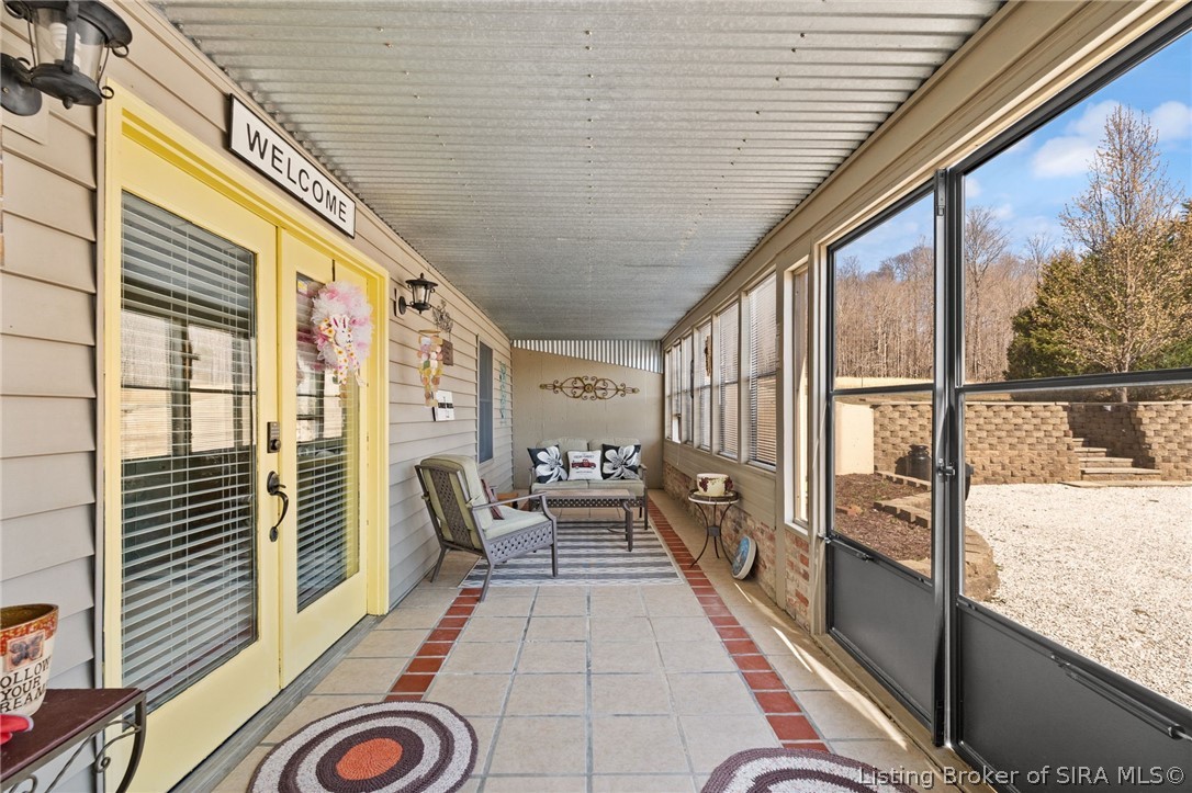 1236 Walts Road Georgetown, IN 47122 - Photo 7 of 83 Screened-in porch!